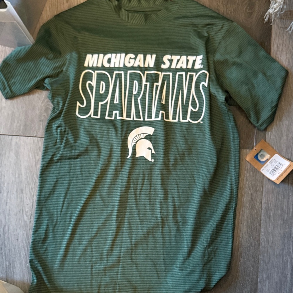 Rivalry Threads Green Michigan State Spartans Tee